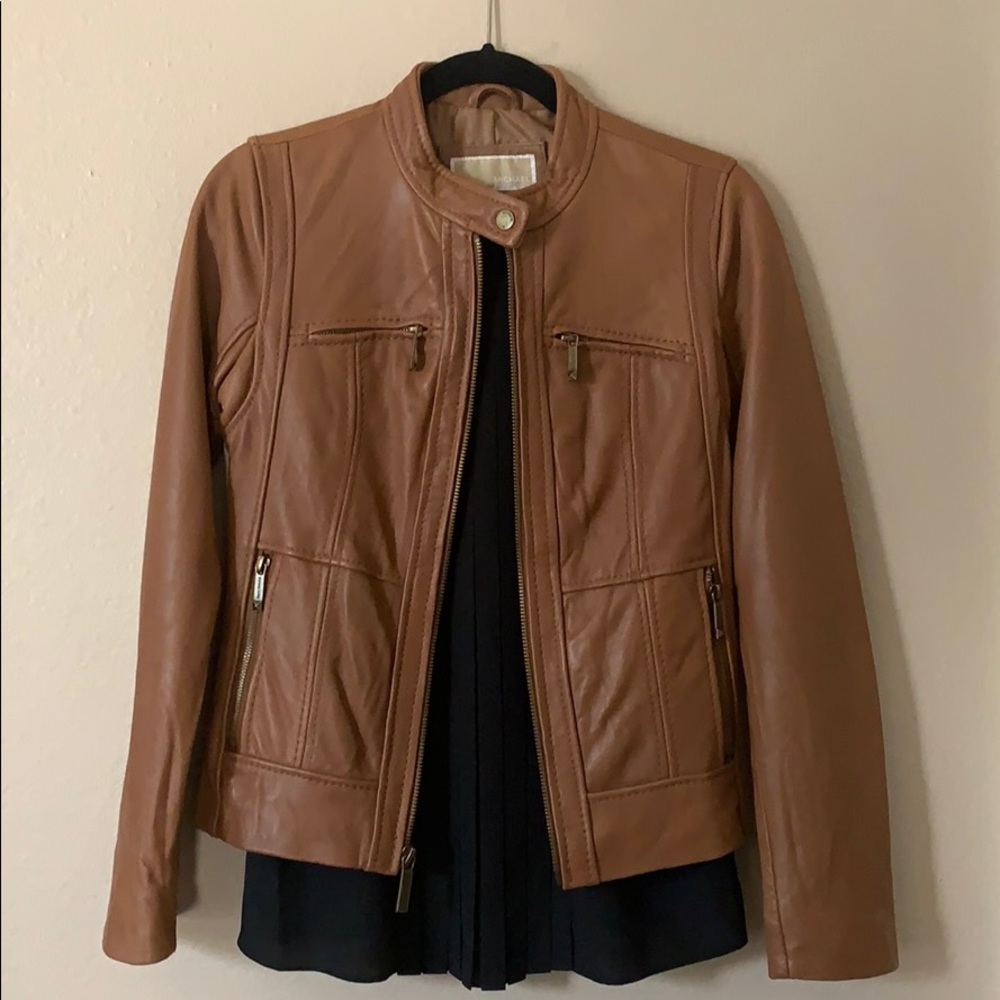 MICHAEL Michael Kors Leather Jacket